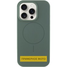 Чохол Silicone Case Full Protective (AA) NO LOGO with MagSafe для Apple iPhone 11 (6.1") – Зелений
