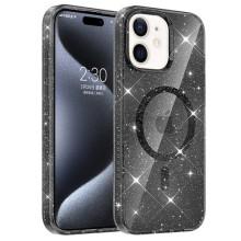 Чехол TPU Eclipse Sparkle (MagFit) для Apple iPhone 11 (6.1") – Черный