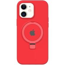 Чохол Silicone Case Full Protective with Ring для Apple iPhone 11 (6.1") – Червоний
