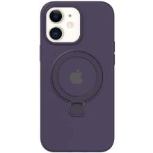 Чохол Silicone Case Full Protective with Ring для Apple iPhone 11 (6.1") – Фіолетовий