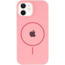Чехол Silicone Case Full Protective (AA) with MagSafe для Apple iPhone 11 (6.1") – Розовый