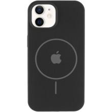 Чохол Silicone Case Full Protective (AA) with MagSafe для Apple iPhone 11 (6.1") – Чорний