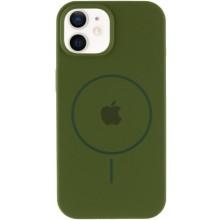 Чохол Silicone Case Full Protective (AA) with MagSafe для Apple iPhone 11 (6.1") – Зелений