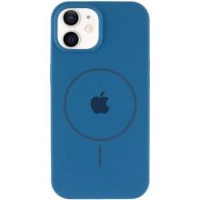 Чохол Silicone Case Full Protective (AA) with MagSafe для Apple iPhone 11 (6.1") – Синій