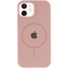 Чохол Silicone Case Full Protective (AA) with MagSafe для Apple iPhone 11 (6.1") – Рожевий
