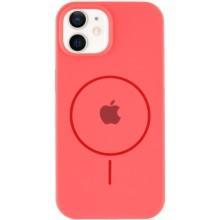Чохол Silicone Case Full Protective (AA) with MagSafe для Apple iPhone 11 (6.1") – Кавуновий