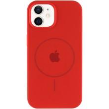 Чохол Silicone Case Full Protective (AA) with MagSafe для Apple iPhone 11 (6.1") – Червоний