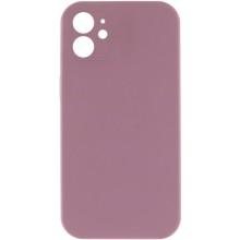 Silicone Case Square Full Camera Protective (AA) NOLOGO для Apple iPhone 11 (6.1") – Лиловый