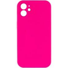 Silicone Case Square Full Camera Protective (AA) NOLOGO для Apple iPhone 11 (6.1") – Розовый