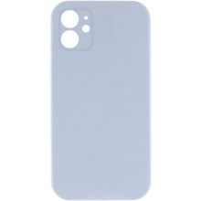 Чехол Silicone Case Square Full Camera Protective (AA) NOLOGO для Apple iPhone 11 (6.1") – Голубой