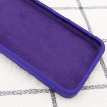 Чехол Silicone Case Square Full Camera Protective (AA) NOLOGO для Apple iPhone 11 (6.1") – Фиолетовый