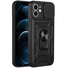 Чехол Ummi Camshield Serge Ring для Apple iPhone 11 (6.1") – Черный