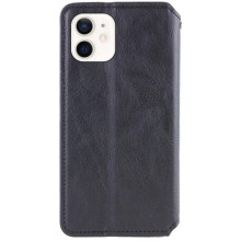 Кожаный чехол-книжка GETMAN Cubic (PU) для Apple iPhone 11 (6.1") – Черный