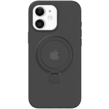 Чохол Silicone Case Full Protective with Ring для Apple iPhone 11 (6.1") – Чорний