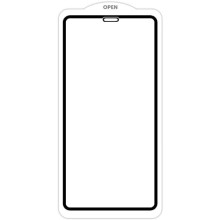Захисне скло SKLO 5D (тех.пак) для Apple iPhone 11 (6.1") / XR – Чорний