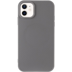 TPU чохол Carbon Protective with Magsafe для Apple iPhone 11 (6.1")