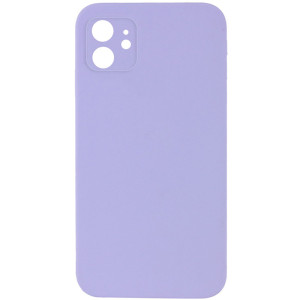 Чехол Silk Square Full Camera Protective (AA) NO LOGO для Apple iPhone 11 (6.1") – Сиреневый