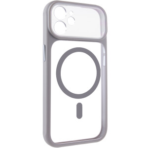 Чехол TPU+PC GETMAN Moon Clear with MagSafe для Apple iPhone 11 (6.1")