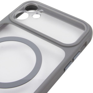 Чехол TPU+PC GETMAN Moon Clear with MagSafe для Apple iPhone 11 (6.1")