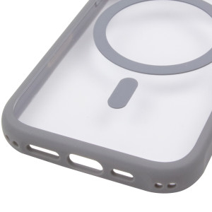 Чехол TPU+PC GETMAN Moon Clear with MagSafe для Apple iPhone 11 (6.1")