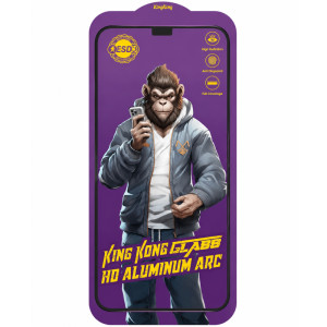 Защитное стекло 5D Anti-static Purple (тех.пак) для Apple iPhone 11 / XR (6.1")