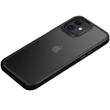 TPU+PC чохол Metal Buttons для Apple iPhone 11 (6.1") – Чорний