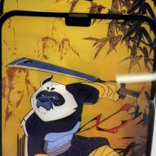 Защитное стекло 5D Anti-static Panda (тех.пак) для Apple iPhone 11 / XR (6.1") – Черный