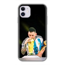 Чохли для iPhone 11 (Leo чемпіон) (AlphaPrint) (Кубок Мессі)