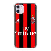 Чохли для iPhone 11 (VPrint) - Футбольні клуби (Milan)