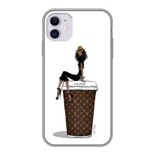 Чохли Луі Вітон для iPhone 11 (AlphaPrint - LOUIS VUITTON) (кава LOUIS VUITTON)