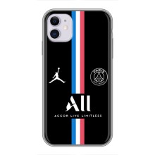 Чохли PSG для iPhone 11 (AlphaPrint) (футболка ПСЖ)