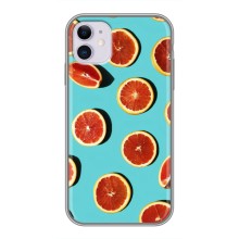 Чохли з фруктами для iPhone 11 (VPrint) (Грейпфрут)