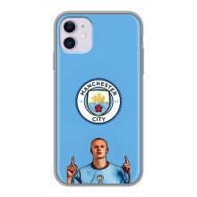 Чохли з футболістом Ерлінг Холанд для iPhone 11 (AlphaPrint) (Холанд Манчестер Сіті)