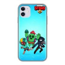 Чехлы Brawl Stars для iPhone 11 (AlphaPrint)