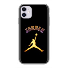 Чохли для iPhone 11 - з картинкою JORDAN (AlphaPrint) (Jordan Gold)