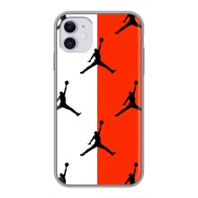 Чохли для iPhone 11 - з картинкою JORDAN (AlphaPrint) (Лого Джордан)