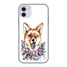 Чохли з картинкою Лисичка для iPhone 11 (VPrint) (Весела лисичка)