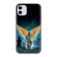 Чехлы с картинкой ЗСУ для iPhone 11 (AlphaPrint) (Солдат ЗСУ)