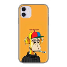 Чохли з Мавпами NFT для iPhone 11 (AlphaPrint) (Нудна мавпа NFT)