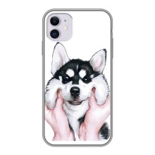 Чохли з собаками для iPhone 11 (VPrint) (Радісний Хаскі)