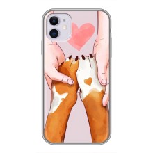 Чохли з собаками для iPhone 11 (VPrint) (Любовь до собак)