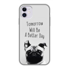 Чохли з собаками для iPhone 11 (VPrint) (Смішний Мопс)