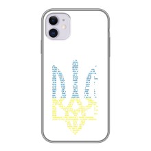 Чохли для iPhone 11 Укр. Символіка (AlphaPrint) (Герб з букв)