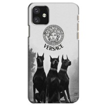 Чохли VERSACE для Еппл 11 (PREMIUMPrint) (Доберман Версаче)