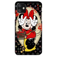 Чохол Disney Mouse iPhone 11 (PREMIUMPrint) – Мінні peace