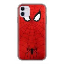Чехол с человеком пауком для iPhone 11 - (AlphaPrint)