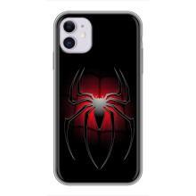 Чехол с человеком пауком для iPhone 11 - (AlphaPrint)