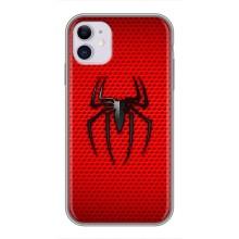 Чехол с человеком пауком для iPhone 11 - (AlphaPrint)