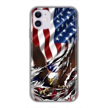 Чехол Флаг USA для iPhone 11 (Флаг USA)