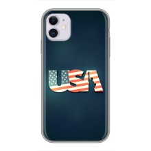 Чехол Флаг USA для iPhone 11 (USA)